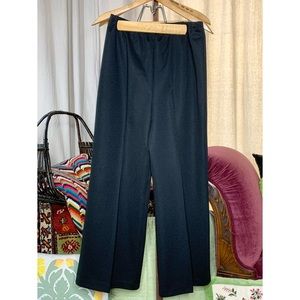 70s Wide Leg Polyester Pants